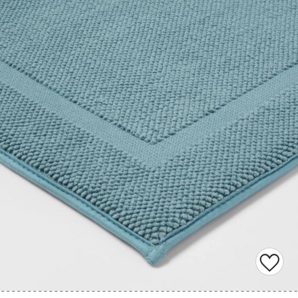 🦋 BOGO NEW Performance Texture Cotton Memory Foam Bath Rug - Threshold 20x34 - Picture 2 of 4